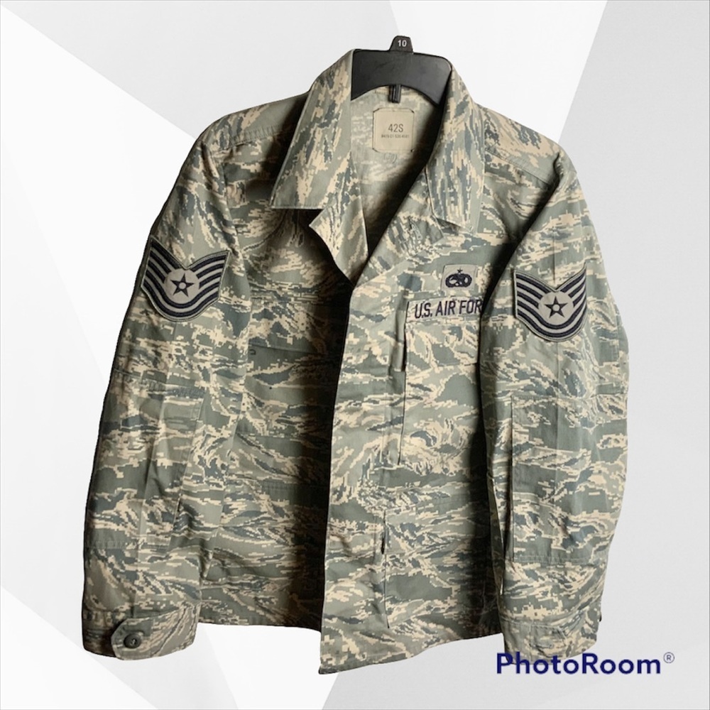 Airman Battle Camouflage Jacket Men 42S